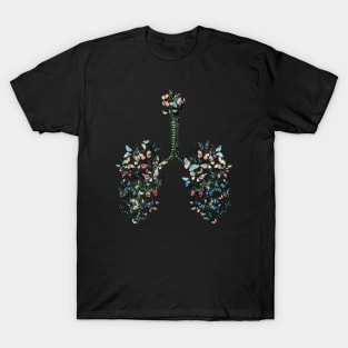 Lung Anatomy / Cancer Awareness 19 T-Shirt